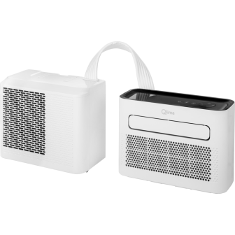 Climatiseur mini split réversible QsplitMini blanc/mat