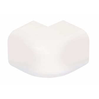 Coude interne 80x60 mm blanc