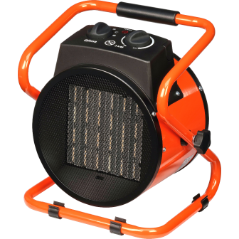 Radiateur électrique à air pulsé EFH 6030 Orange/Noir