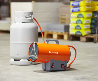 Chauffage de chantier gaz GFA 1010 orange/gris EU
