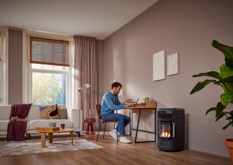 Poêle à gaz GH 8034 sans détendeur gaz noir