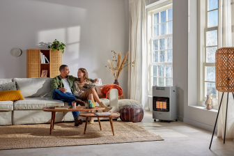 Détendeur gaz 30mbar 0,6m tuyau & 2x pince acier inoxydable NL/BE