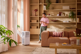 Climatiseur mobile P 335 SMART blanc/gris