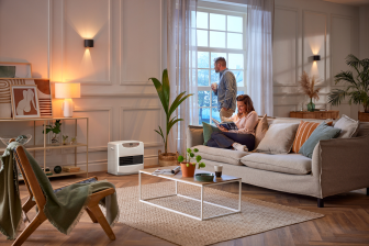 Poêle à pétrole laser SRE 9046 TC blanc/chocolat
